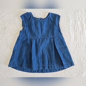 SOLD 🔥 - Girls Denim Dress Top